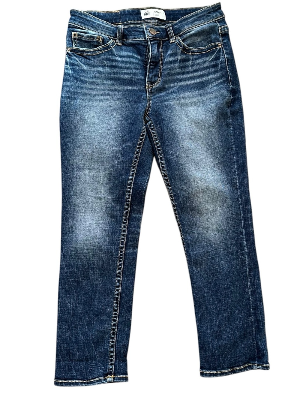BKE by Buckle Gabby curvy fit high rise cropped stretch jeans size 25